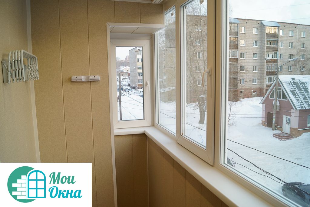 Объединение теплого балкона с комнатой в Москве 3
